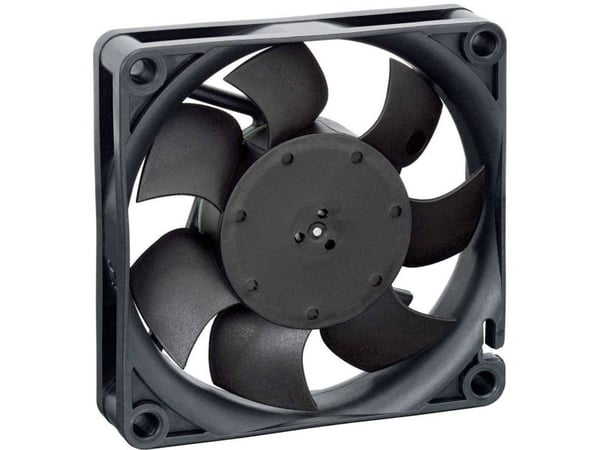 EBM Papst 712F/2L-005 Aksiaalituuletin 12 V 26 mü/h (L x S x K) 15 x 70 x 70 mm (9292504005)