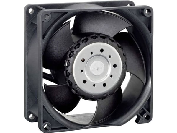 ebm-papst 3212 JH, Vifte, 9,2 cm, 11000 RPM, 237 m³/t, Sort