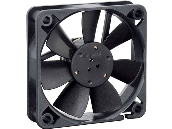 EBM Papst 612F/2-638 Aksialvifte 12 V/DC 27 m³/t (L x B x H) 60 x 60 x 15 mm