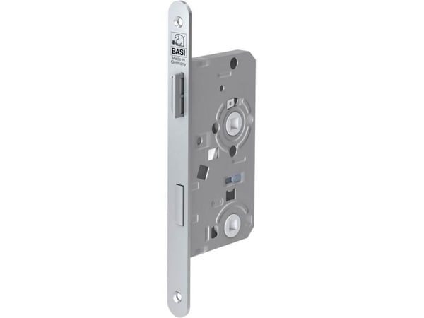 BASI 9350-5531, Mortise-lås, Sølv