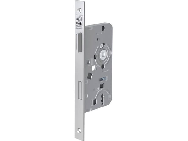 BASI 9210-5511, uppoasennettava lukko, hopea
