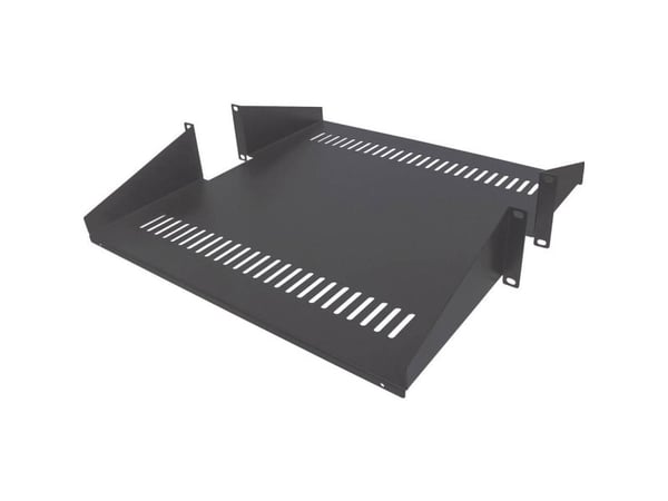 Intellinet 714877, Rackhylle, Stål, Svart, 2 kg