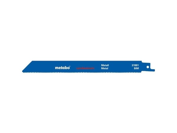 Metabo 631991000, Sabelsagblad, Metall, Blå, Hvit, 10-14, 1,5 mm, 1,8 mm