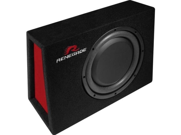 Renegade RXS1000, 25,4 cm (10"), Pre-lastet subwoofer, 200 W, 4 O
