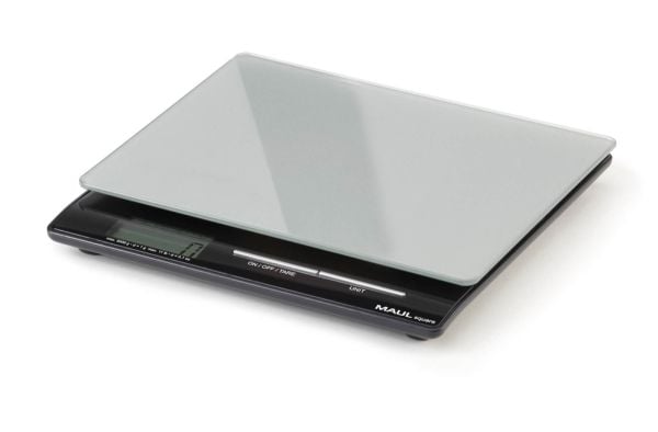 Maul MAULsquare 5000 g våg 166 45, vägområde 5 kg, avläsningsnoggrannhet 1 g, batteridriven, silver