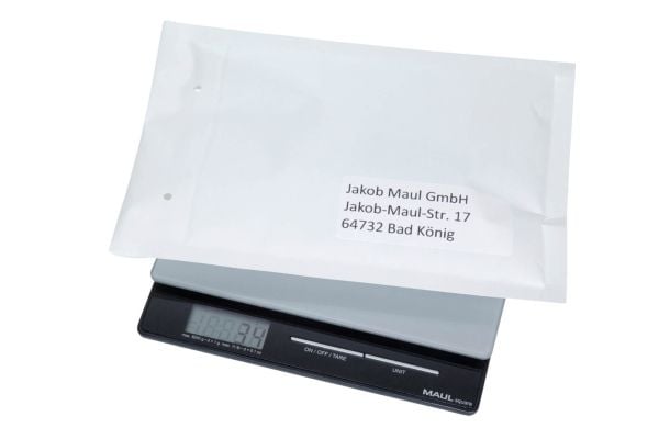 Maul MAULsquare 5000 g vekt 166 45, veieområde 5 kg, avlesningsnøyaktighet 1 g, batteridrevet, sølv