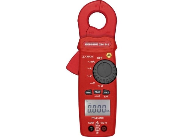 Benning 044682 Strømtang digital CAT IV 300 V Visning (antall): 6000