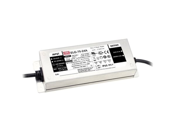 MEAN WELL ELG-75-48-3Y, 75 W, IP20, 100 - 305 V, 48 V, 63 mm, 180 mm