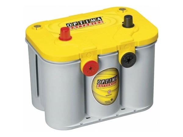 Optima Batteries YTU4.2 blybatteri 12 V 55 Ah Blyfleece (B x H x D) 254 x 200 x 175 mm konuspol, M5 skrue tilkobling vedlikeholdsfri