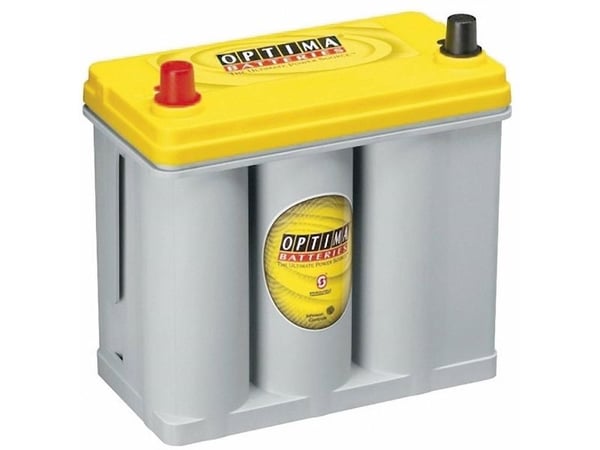 Optima Batteries YTS2.7 blybatteri 12 V 38 Ah blyfleece (B x H x T) 237 x 227 x 129 mm konuspol vedlikeholdsfritt