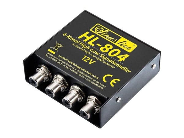 Sinuslive HL-804 high-low-nivåadapter
