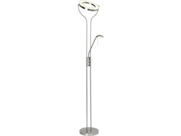 Brilliant Demian LED-taklampe med leselampe LED (RGB) 18 W EEK: E (A - G) jern/krom