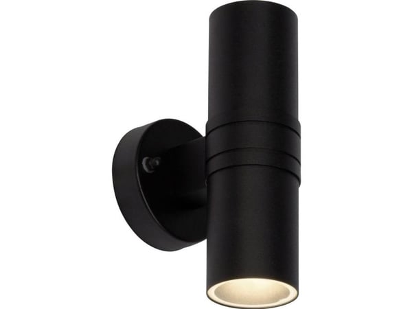 Brilliant utendørs vegglampe IP44 svart Brilliant HANNI G96230/06