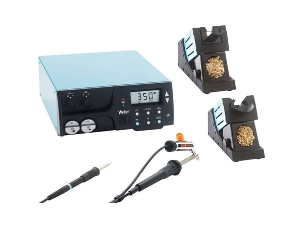 Weller WR 2002, 2 kanaler, 9 °C, 2 °C, 50 °C, 550 °C, LCD