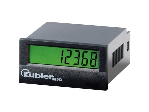 Kübler Group pulsteller Codix 130HB AC, innbyggingsmål 45 x 22 mm, N/A