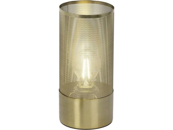 Brilliant Gracian 98940/18 LED bordlampe (RGB) E27 40 W messing (børstet)