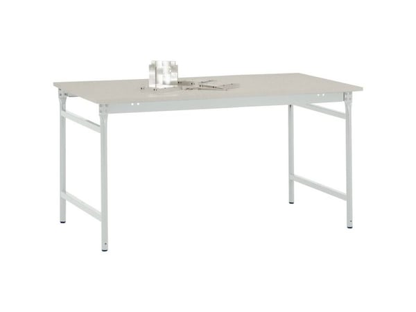 Manuflex BB3031.7035 Arbejdsbord Gråhvid (RAL 7035)