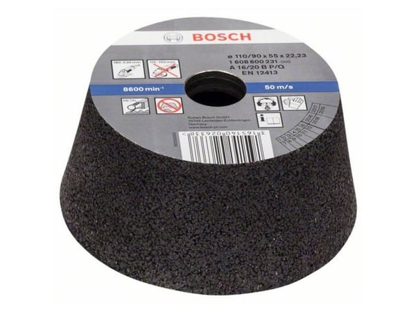 Bosch SLIBESKIVE Ø110/90MM K16 METAL KONISK