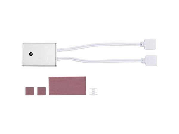 Paulmann 709.15, Belysningskontakt, Sølv, Plast, Universal, IP20, III