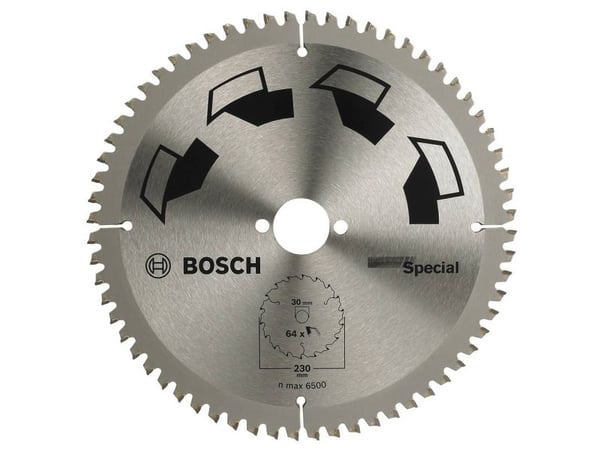 Bosch RUNDSAVKLINGE SPECIAL 230X2X30/MM T64