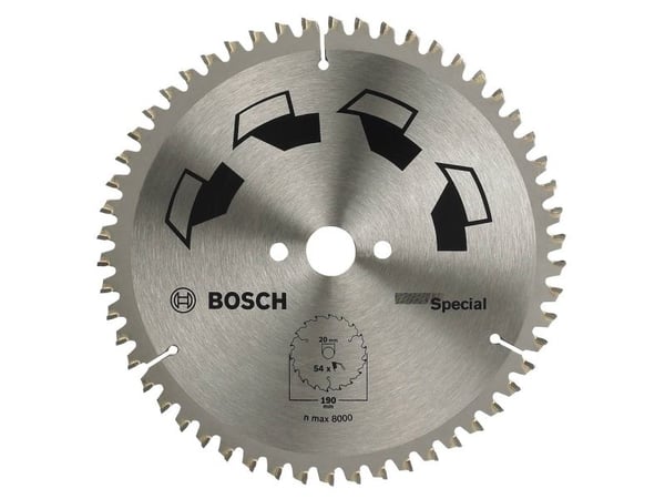 Bosch RUNDSAVKLINGE SPECIAL 190X2X20/16MM T54