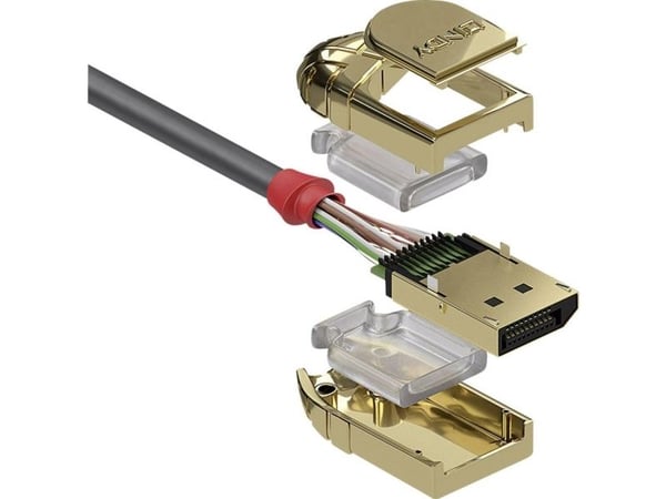 Lindy 36296, 10 m, DisplayPort, DisplayPort, Hankjønn, Hankjønn, Grå