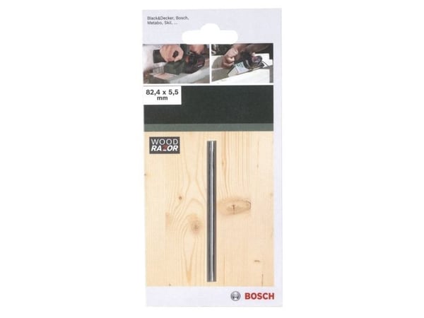 Bosch tarvikkeet Höyläveitsi Mitat, pituus: 82,4 mm Mitat, leveys: 5,5 mm 2609256649 1 kpl