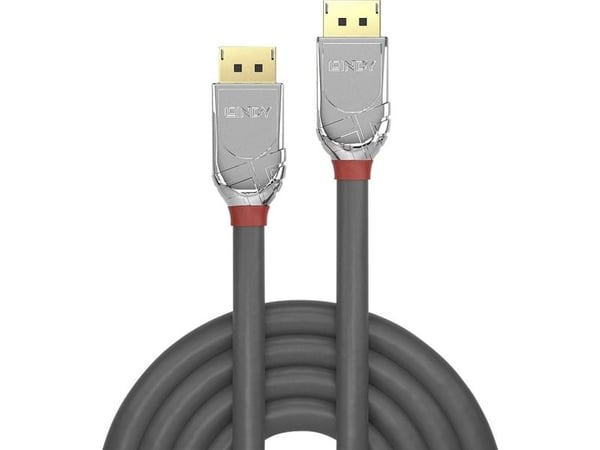 Lindy 36304, 5 m, DisplayPort, DisplayPort, Hankjønn, Hankjønn, 4096 x 2160 piksler