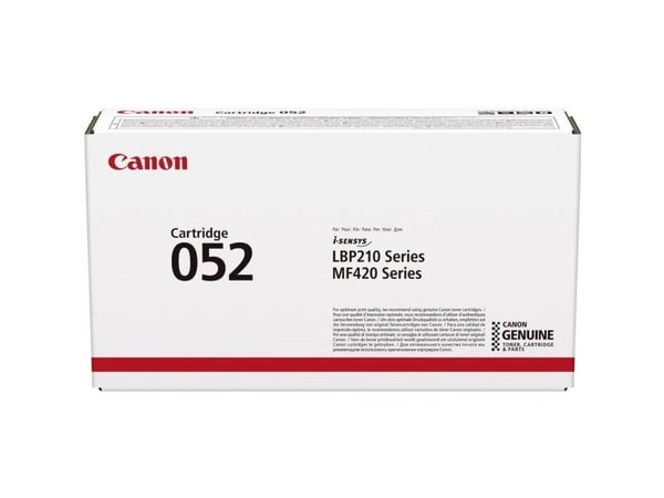 Canon 052 - Svart - original - tonerkassett - för imageCLASS LBP212, LBP215, MF429; i-SENSYS LBP212, LBP214, LBP215, MF421, MF426, MF429