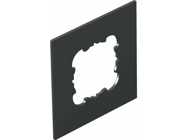 OBO Bettermann täckplatta 1xEKR för T4L/T8NL T8NL P1 (9011) (7408444)