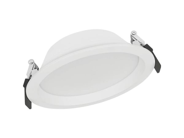 LEDVANCE DL ALU DN 150 14 W 3000 K IP44 WT, 1 pære(r ), 3000 K, 1190 lm, IP44, Hvid