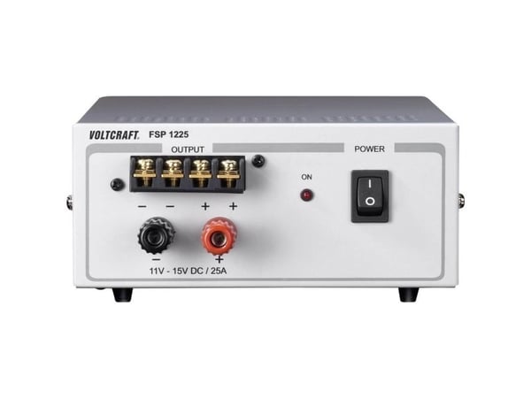 Laboratorienettstrømforsyning VOLTCRAFT FSP 1225 11–15 V/DC 25 A 375 W, antall utganger 1 x (FSP 1225)