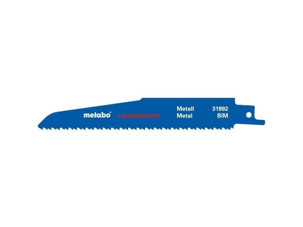 Metabo 631992000, Sabelsagblad, Metall, Blå, Hvit, 8+10, 1,6 mm, 2,5 mm