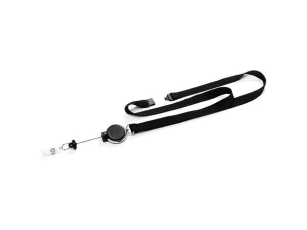 Durable 833001, Merkeholder, Metall, Plast, Tekstil, Svart, 80 cm, Pakke, 38,2 g
