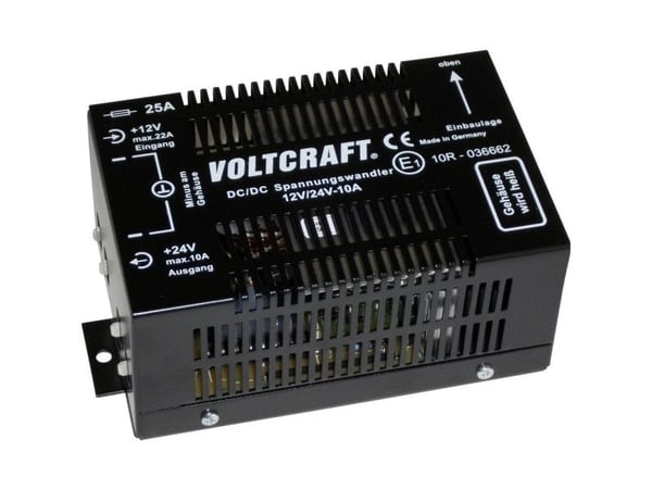 VOLTCRAFT 513076, inomhus, 12 V, 24 V, AC-till-DC