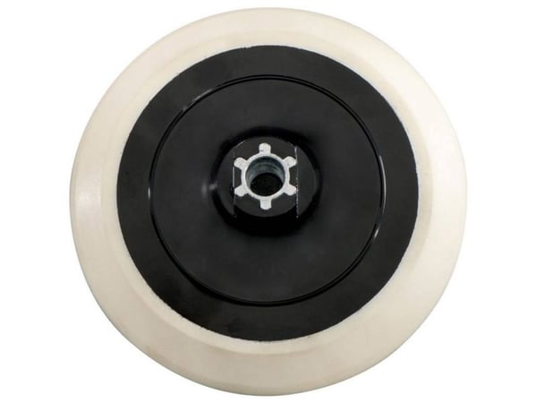 Metabo 623288000, Bakplate for slipeskive, 10000 RPM, Sort, Hvit, Rund, 14,7 cm, 1,2 cm