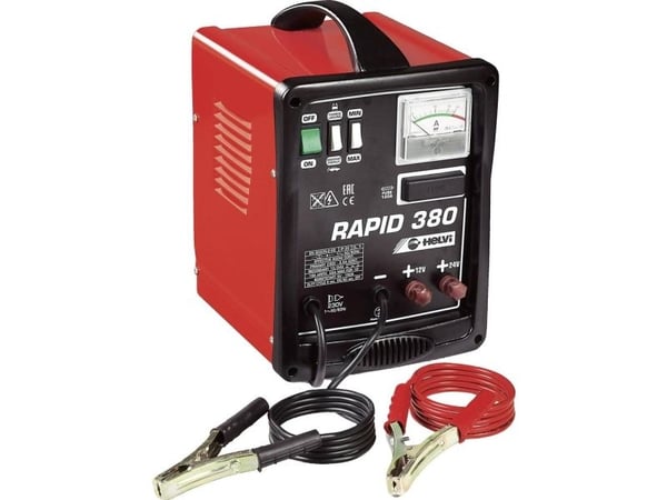 Helvi 380 77211 bilbatterilader 12 V/24 V 25 A