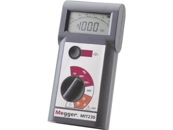 Megger MIT230-EN Eristysmittari 250 V, 500 V, 1000 V 1000 MΩ