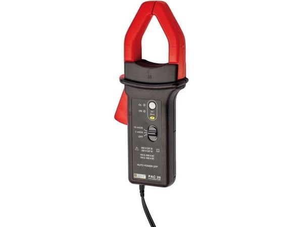 Chauvin Arnoux PAC 26 strømkil/adapter Måleområde A/AC (område): 0,5 - 1000 A, A/DC (område): 0,5 - 1400 A