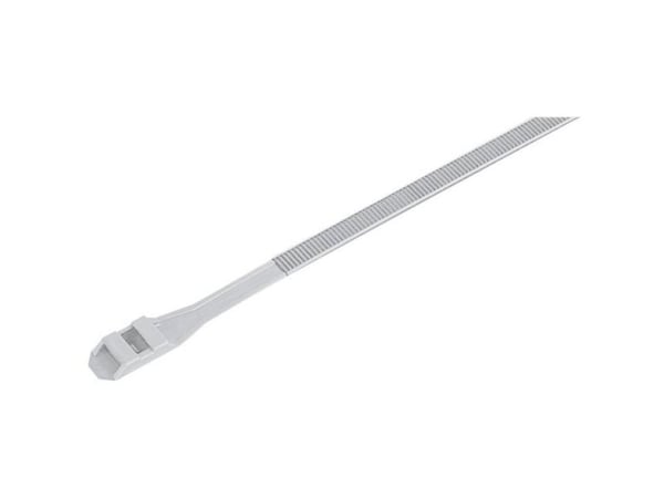 TRU COMPONENTS 1592765 TC-DL360203 Kabelbinder 360 mm 9 mm Natur Med dobbelthoved, Uv-stabiliseret 100 stk