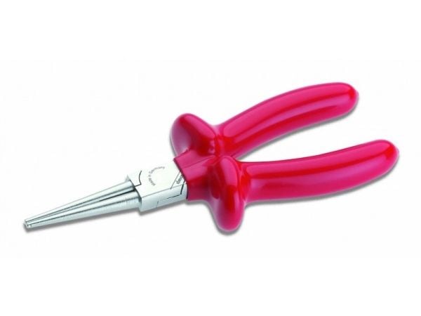 Cimco 108773, Rundtång, Elektrostatiskt urladdningsskydd (ESD), Röd, 16 cm