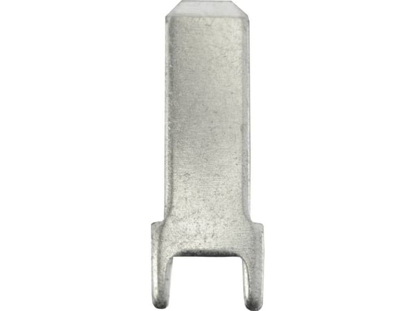 Vogt Verbindungstechnik 3825z.68 innstikktunge (4,8 mm, 0,8 mm) uisolert metall, 180°, 100 stk