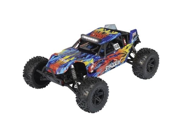 Reely Stagger Brushed 1:10 RC-malliauto sähköinen buggy neliveto (4WD) 100% RtR 2.4 GHz sis. akku, laturi ja lähetinparistot (RE-6333762)