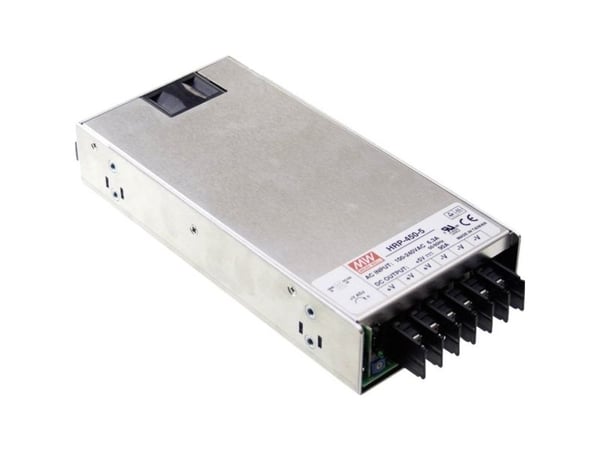 MEAN WELL HRP-450-24, 451,2 W, 85 - 264 V, 47 - 63 Hz, 2.4 - 5 A, Aktiv, 16 ms