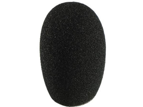 Monacor WS-40, DMG-600, Musta, Vaahto, 39 mm, 55 mm, 39 mm