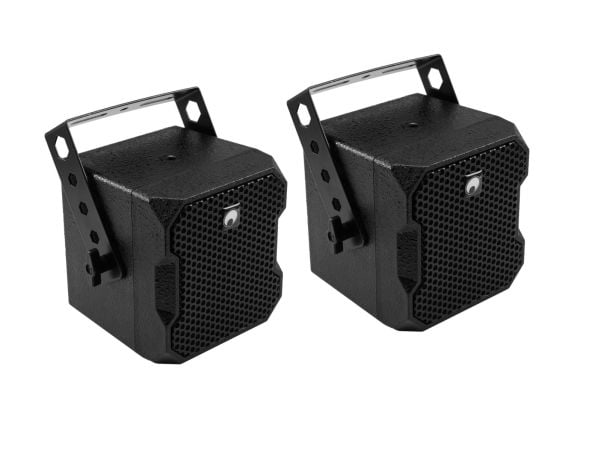 Omnitronic 11038872, Full rekkevidde, Koblet med ledninger (ikke trådløs), 75 W, 150 - 16000 Hz, 16 O, Svart
