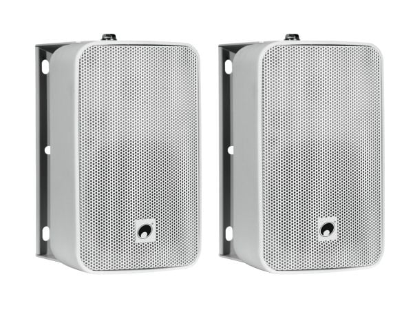 Omnitronic 11036951, 2-suuntainen, 2.0 kanavaa, Langallinen, 40 W, 75 - 20000 Hz, Valkoinen