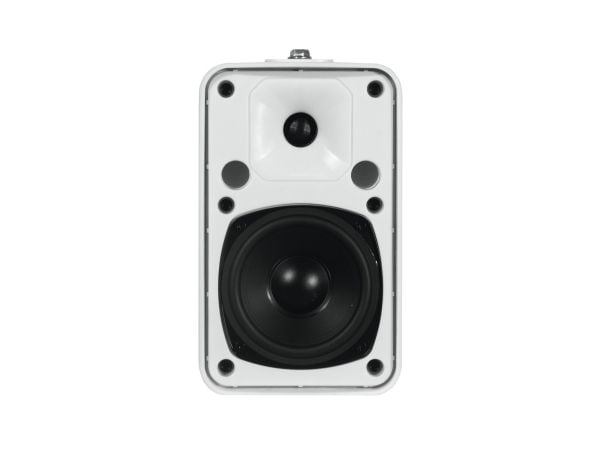 Omnitronic 11036951, 2-veis, 2.0 kanaler, Koblet med ledninger (ikke trådløs), 40 W, 75 - 20000 Hz, Hvit