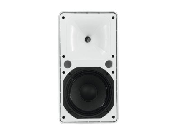 Omnitronic 11036961, 2-veis, Koblet med ledninger (ikke trådløs), 150 W, 60 - 18000 Hz, Hvit