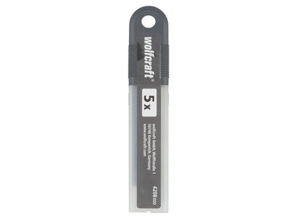 wolfcraft GmbH 4208000, 5 stykker, 18 mm, 0,5 mm, Sort